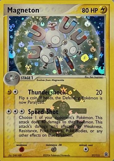 Magneton - 27/112 - rare reverse