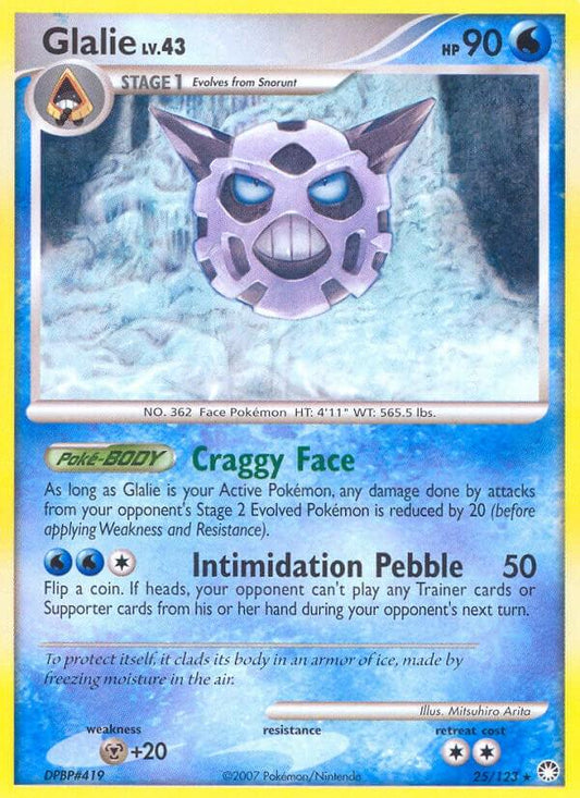 Glalie - 25/123 - Rare