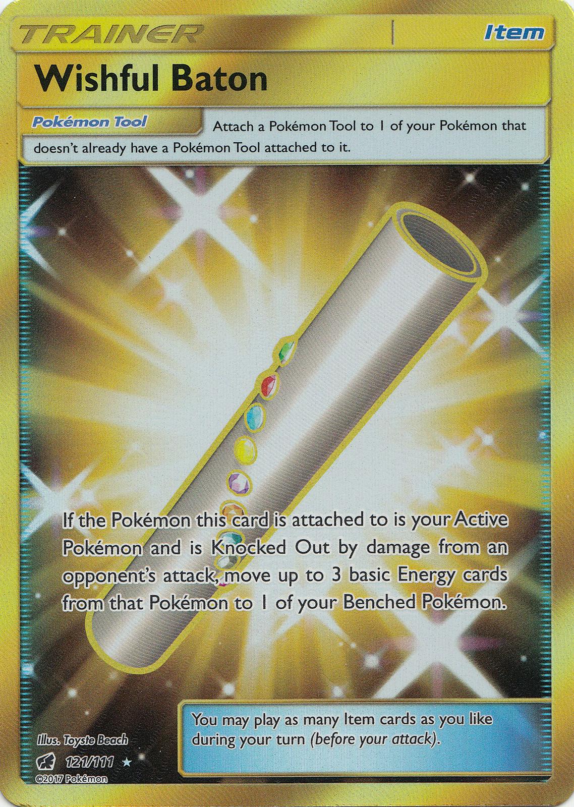 Wishful Baton - 121/111 - Ultra rare gold