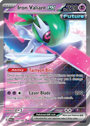 Iron Valiant ex - 089/182 - Ultra Rare