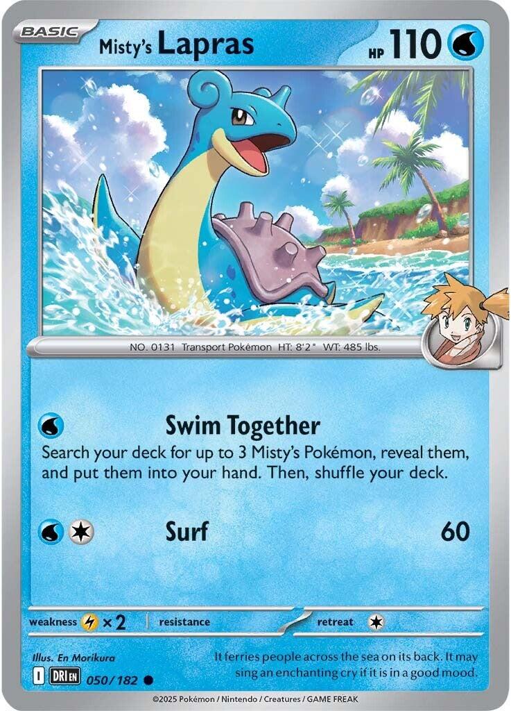 Misty´s Lapras - 050/182 - Common
