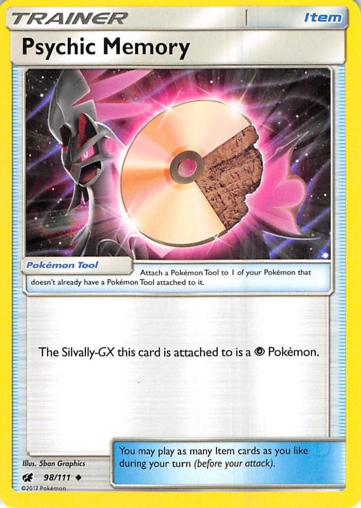 Psychic Memory - 98/111 - uncommon