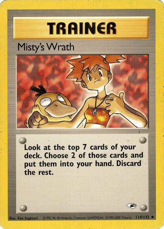 Misty´s Wrath - 114/132 - Uncommon