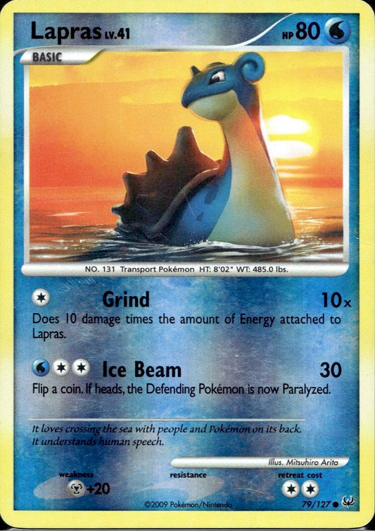 Lapras - 79/127 - Common reverse