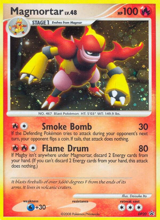 Magmortar - DP20 - Holo promo