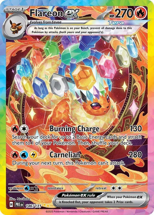 Flareon ex - 146/131 - Special illustration rare