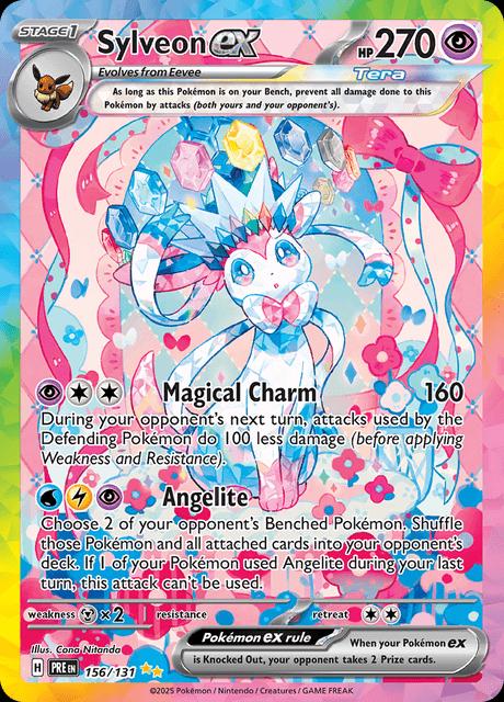 Sylveon ex - 156/131 - Special illustration rare