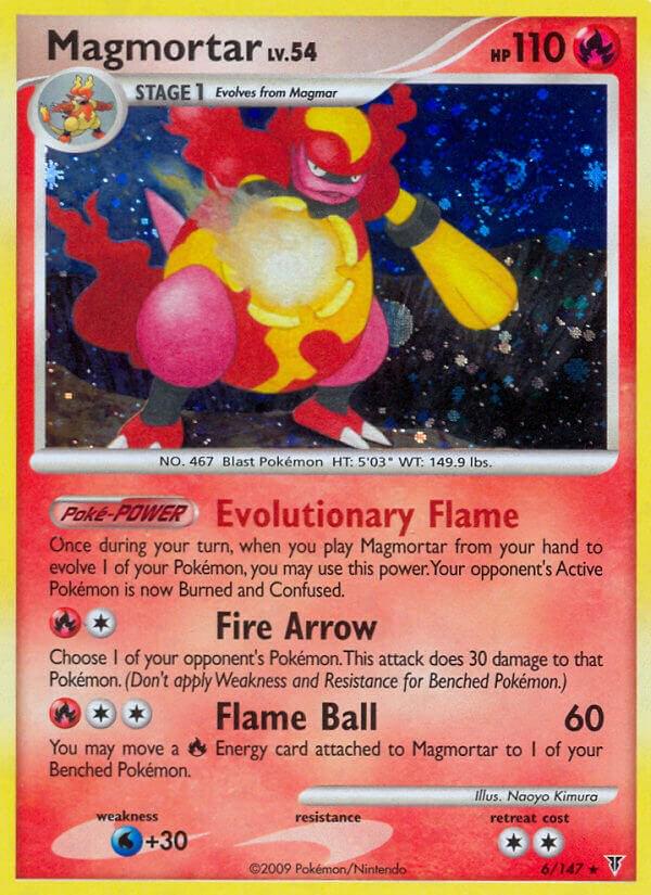 Magmortar - 6/147 - Holo rare