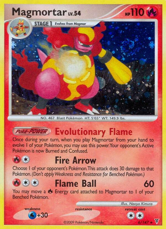 Magmortar - 6/147 - Holo rare