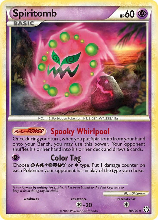Spiritomb - 10/102 - Holo rare