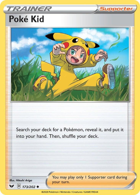 Poké Kid - 173/202 - uncommon
