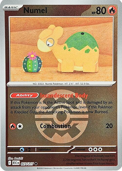 Numel - 027/217 - Common Reverse Quick Ball