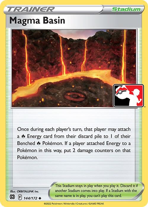 Magma Basin - 144/172 - Uncommon prize pack