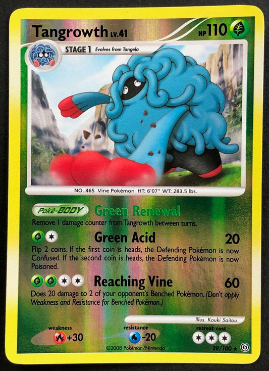 Tangrowth - 29/100 - Rare reverse