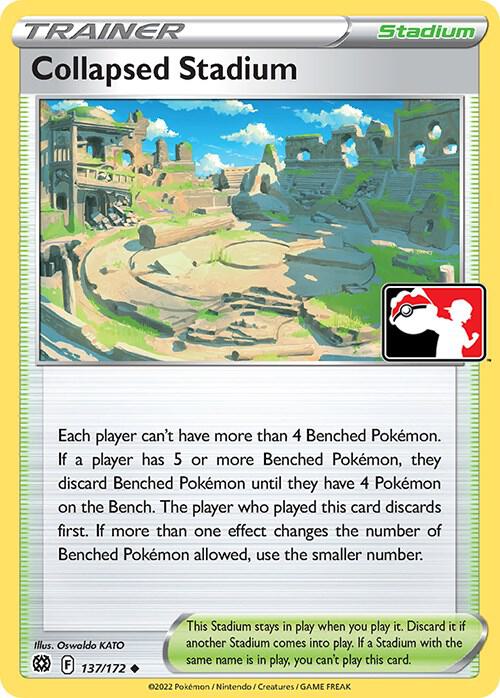 Collapsed Stadium - 137/172 - Uncommon prize pack