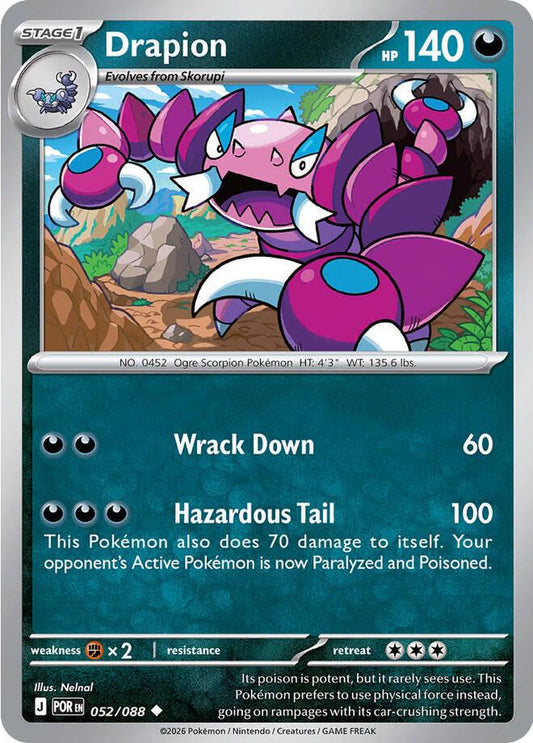 Drapion - 052/088 - Uncommon