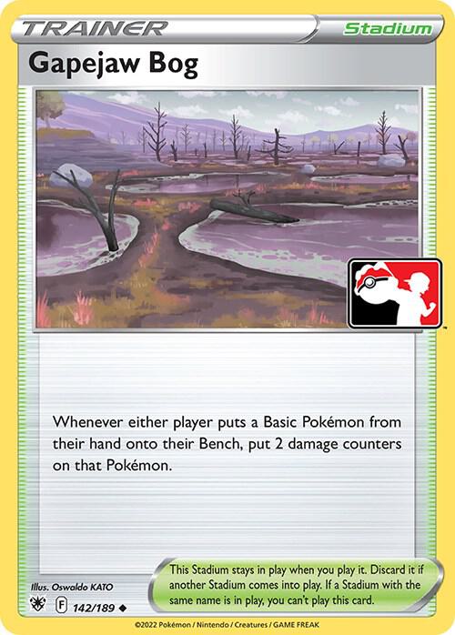Gapejaw Bog - 142/189 - Uncommon prize pack