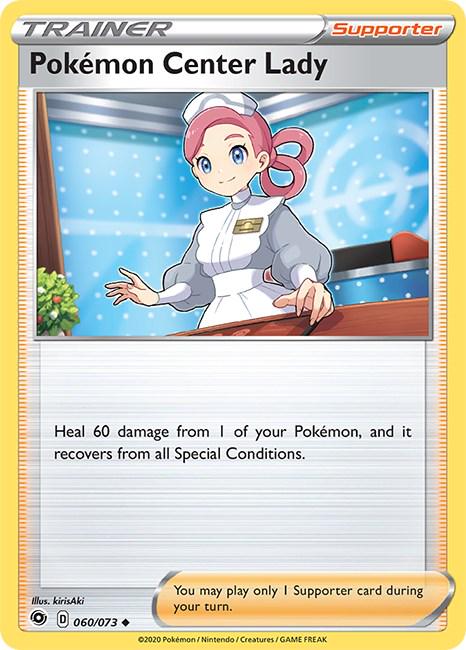 Pokémon Center Lady - 060/073 - uncommon