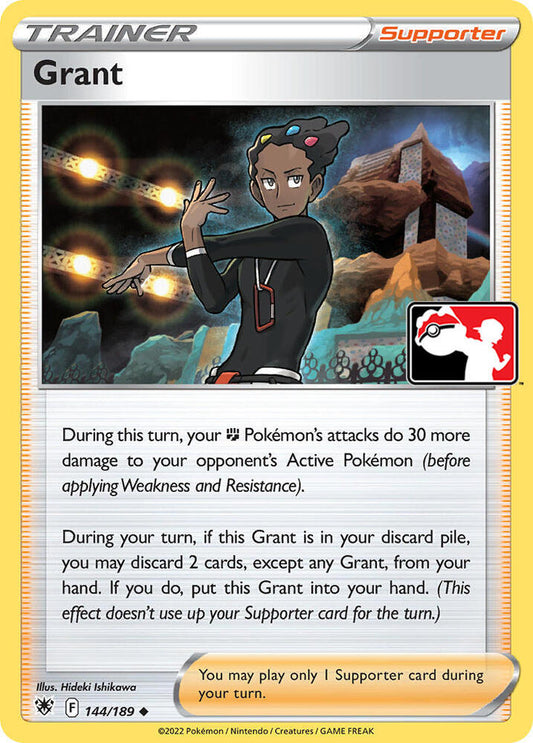 Grant - 144/189 - Uncommon Prize pack