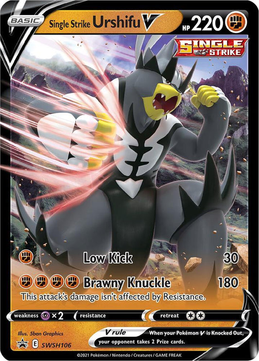 Single Strike Urshifu V - SWSH106 - Promo