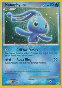 Manaphy - 4/12 - Holo