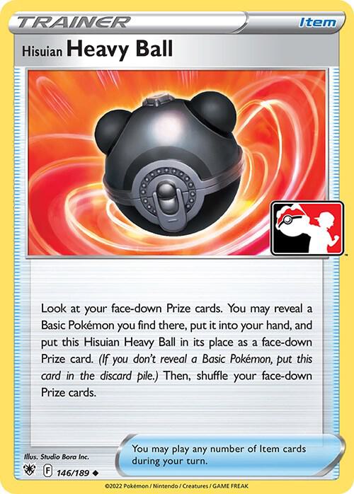 Hisuian Heavy Ball - 146/189 - Uncommon prize pack