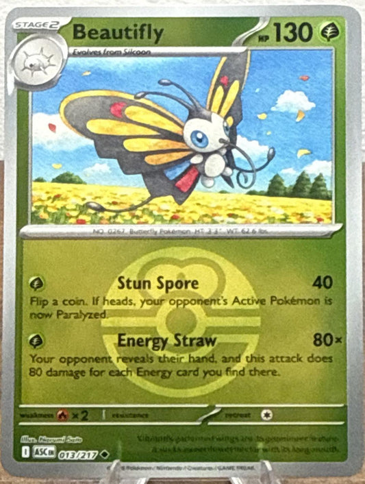 Beautifly - 013/217 - Uncommon Reverse