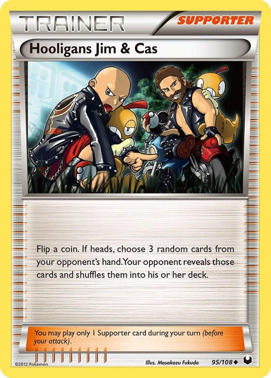 Hooligans Jim & Cas - 95/108 - uncommon