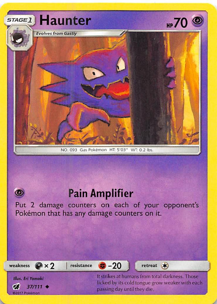 Haunter - 37/111 - Uncommon