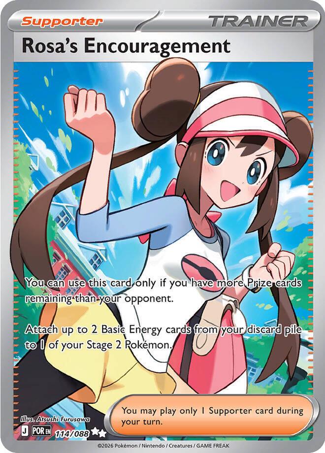 Rosa´s Encouragement - 114/088 - Full art ultra Rare
