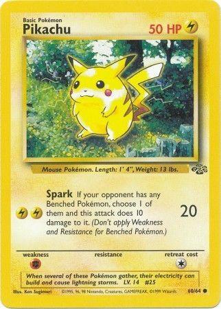 Pikachu - 60/64 - Common