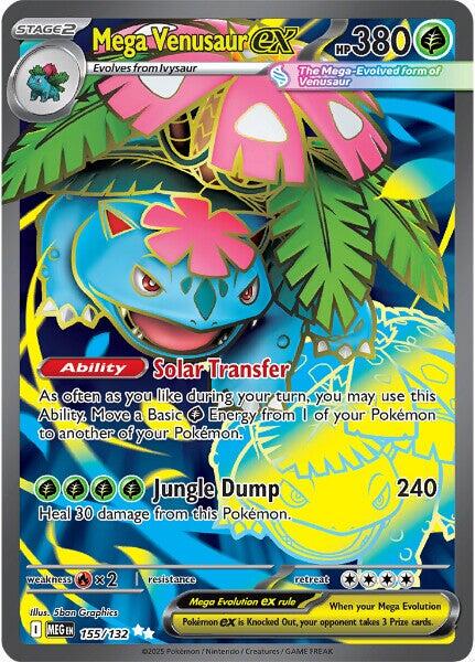 Mega Venusaur - 155/132 - Full art ultra Rare