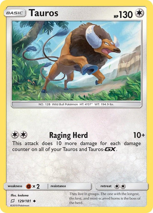Tauros - 129/181 - Uncommon