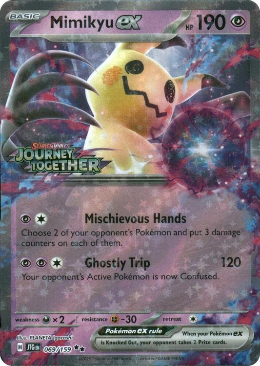 Mimikyu ex - 069/159 - Stamped ultra rare