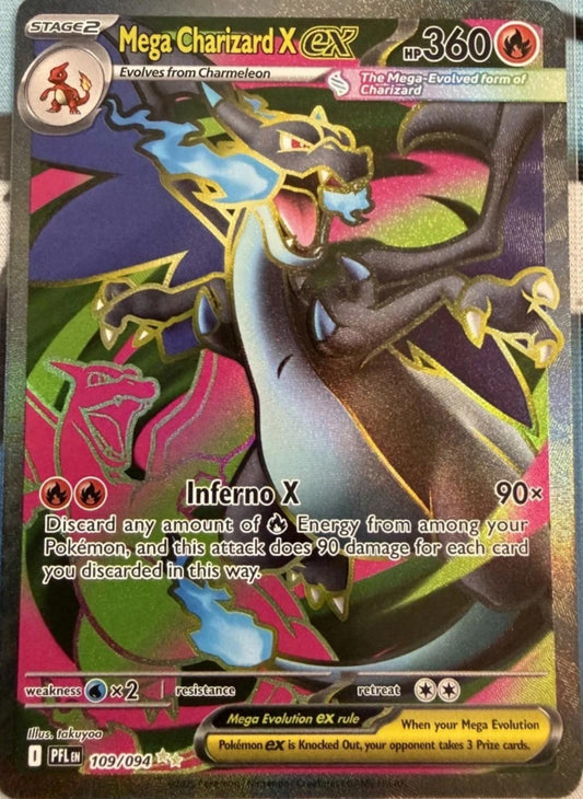 Mega Charizard EX - 109/064 - full art ultra rare