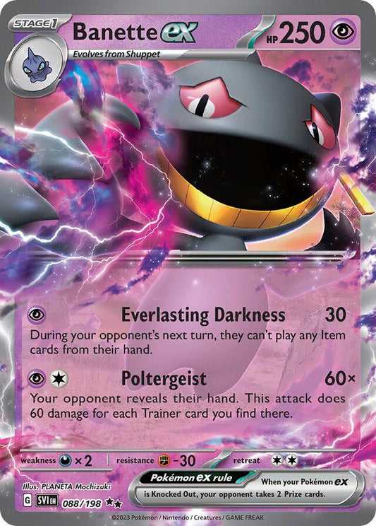 Banette ex - 088/198 - Ultra Rare