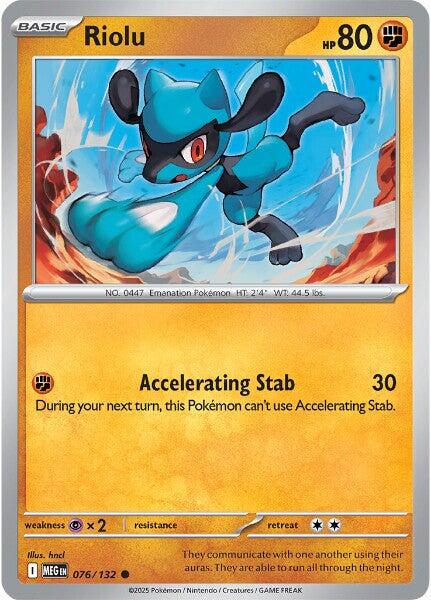 Riolu - 076/132 - Common