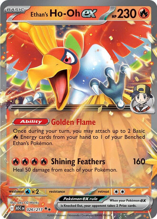 Ethan´s Ho-oh ex - 026/217 - Ultra Rare