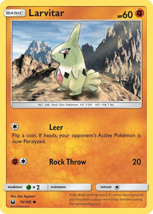 Larvitar - 74/168 - common