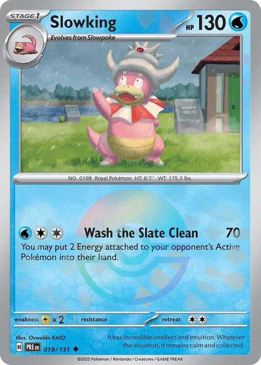 Slowking - 019/131 - Uncommon reverse Pokeball