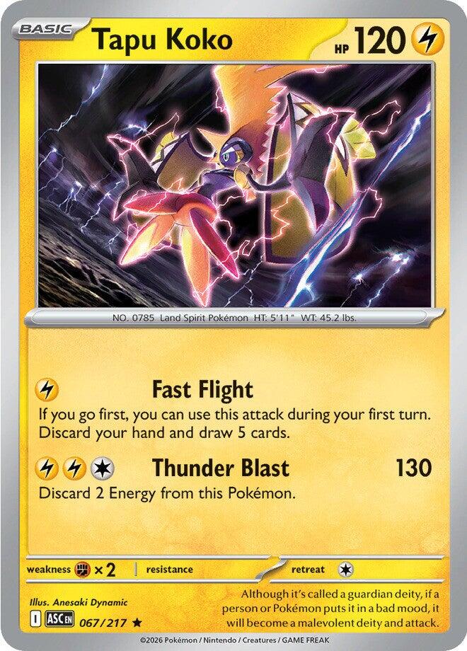 Tapu koko - 0677/217 - Holo rare