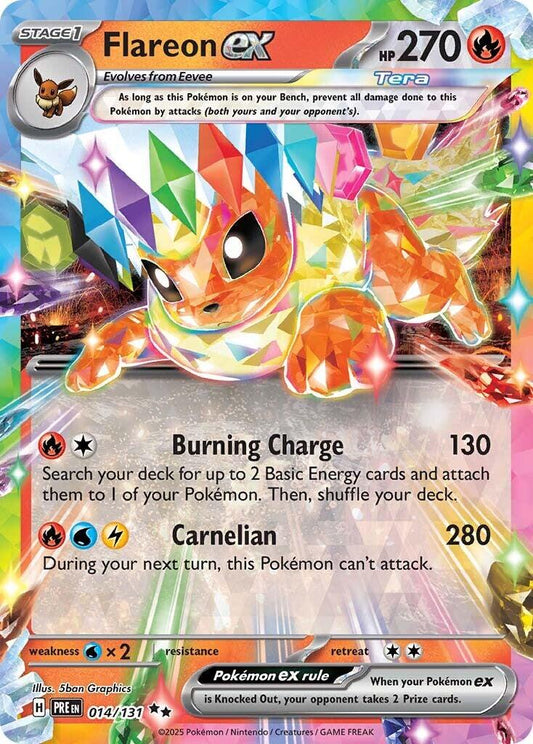 Flareon EX - 014/131 - ultra rare