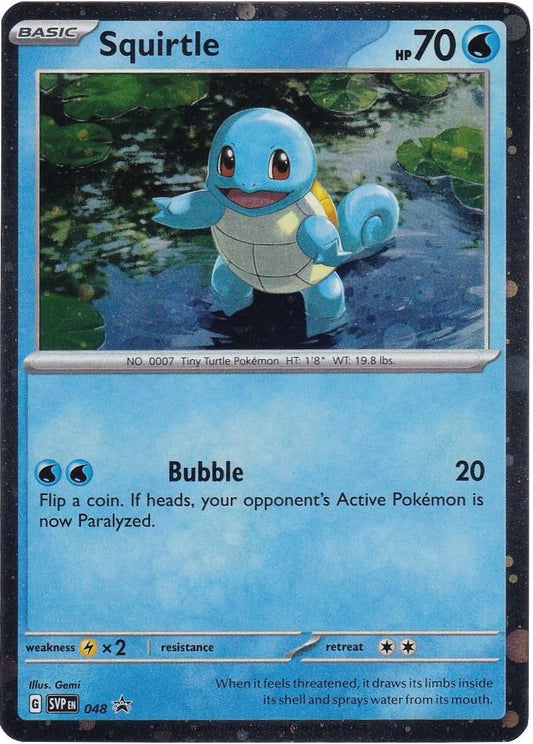 Squirtle - SVP048 - Holo promo