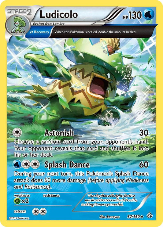 Ludicolo - 37/160 - rare