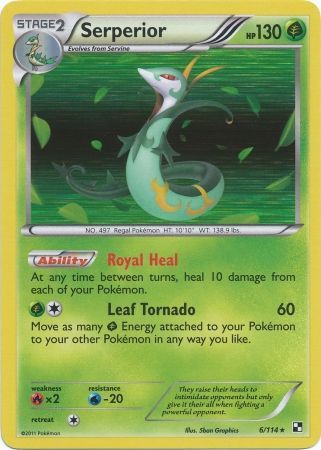 Serperior - 6/114 - Holo Rare