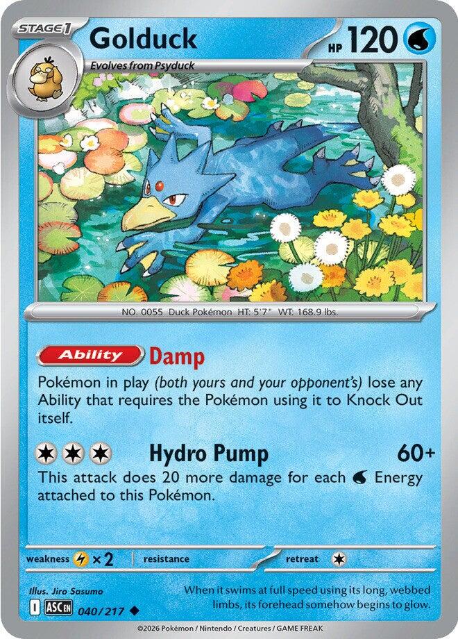 Golduck - 040/217 - Uncommon