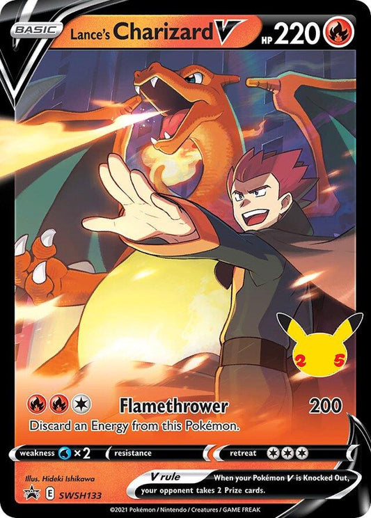 Lance´s Charizard V - SWSH133 - Promo
