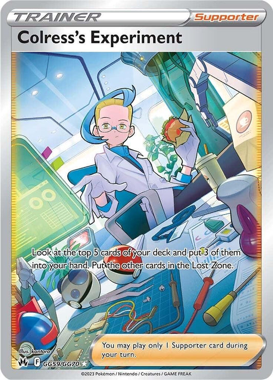 Colress´s experiment - GG59/GG70 - Full art secret rare