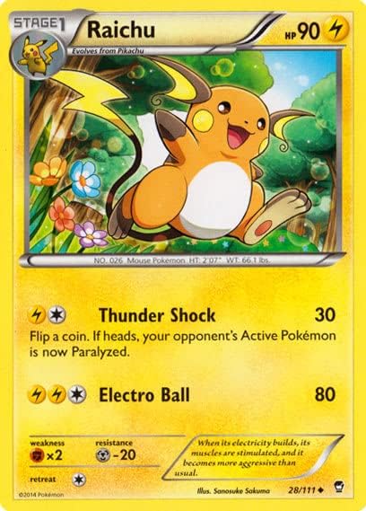 Raichu - 28/111 - Uncommon