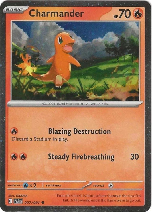 Charmander - 007/091 - Common Galaxy holo